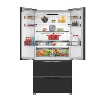 Whirlpool Side-by-Side Independent WHG2 6513 XK4E ARC 764 Manhattan Gray Lifestyle frontal open