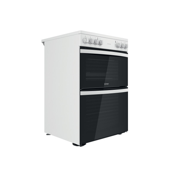 Indesit Double Cooker ID67V9KMW/UK White A Perspective
