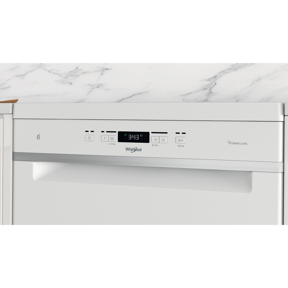Whirlpool Myčka nádobí Volně stojící W3F D634 Volně stojící D Control panel
