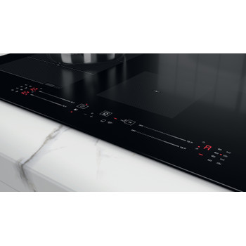 Whirlpool Spishäll WF S5077 NE/IXL Black Induction vitroceramic Lifestyle control panel