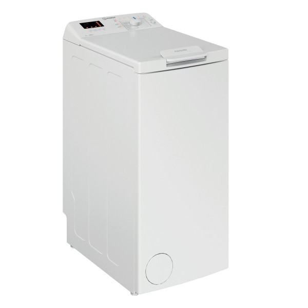 Indesit Mosógép Szabadonálló BTW S6230P EU/N Fehér Felültöltős D Perspective