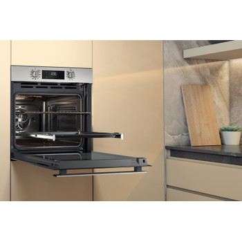 Whirlpool Horno Encastre OMR58RR1X Eléctrico A + Lifestyle perspective open