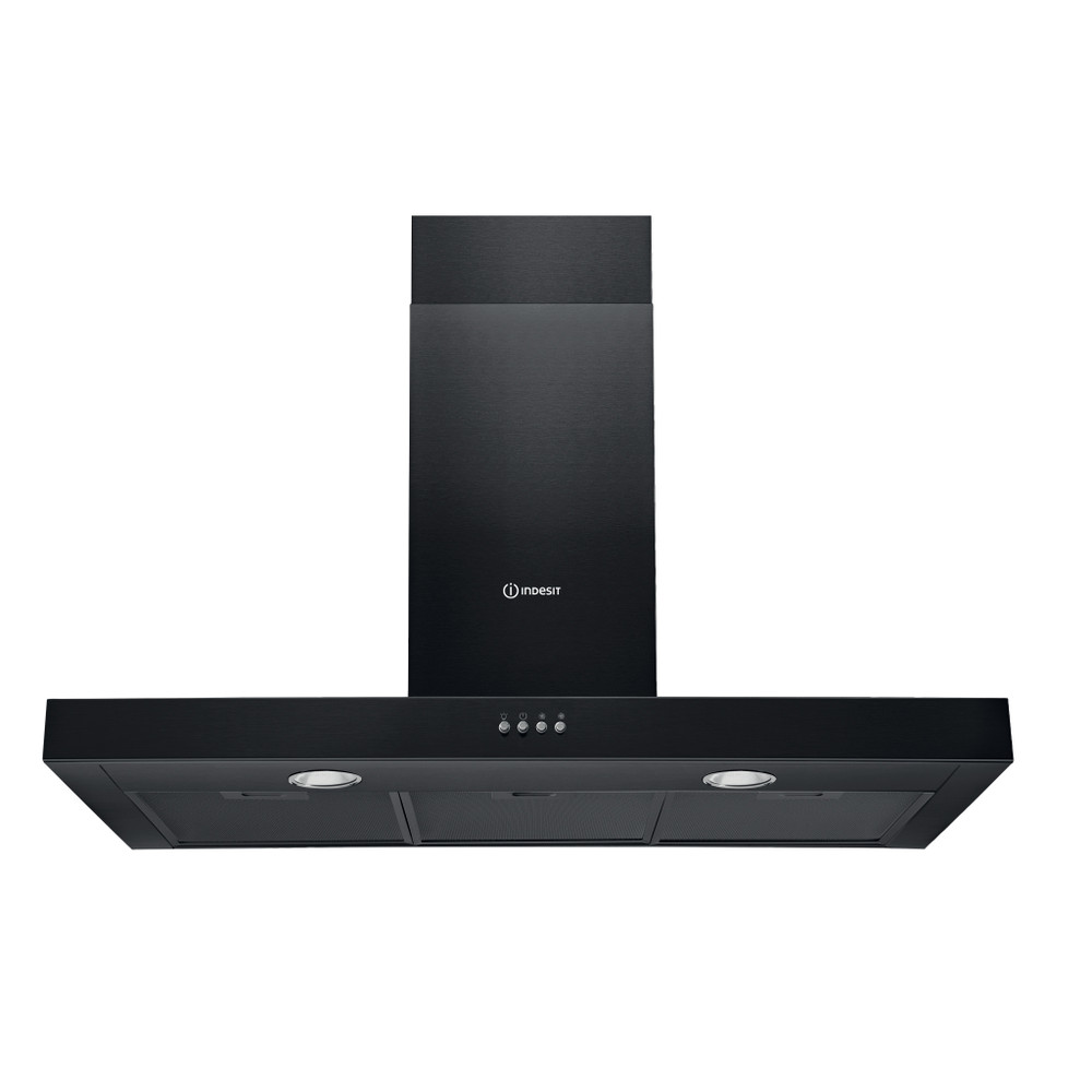 Indesit Hotte Encastrable IHBS93FLMK Noir Encastrable Mécanique Frontal