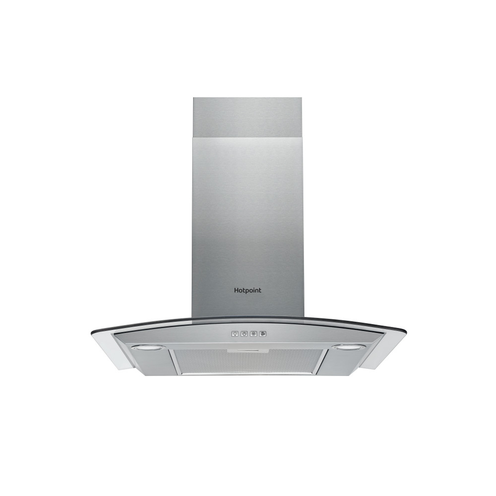 Hotpoint HOOD Built-in PHGC6.4 FLMX Inox Wall-mounted Electronic Frontal