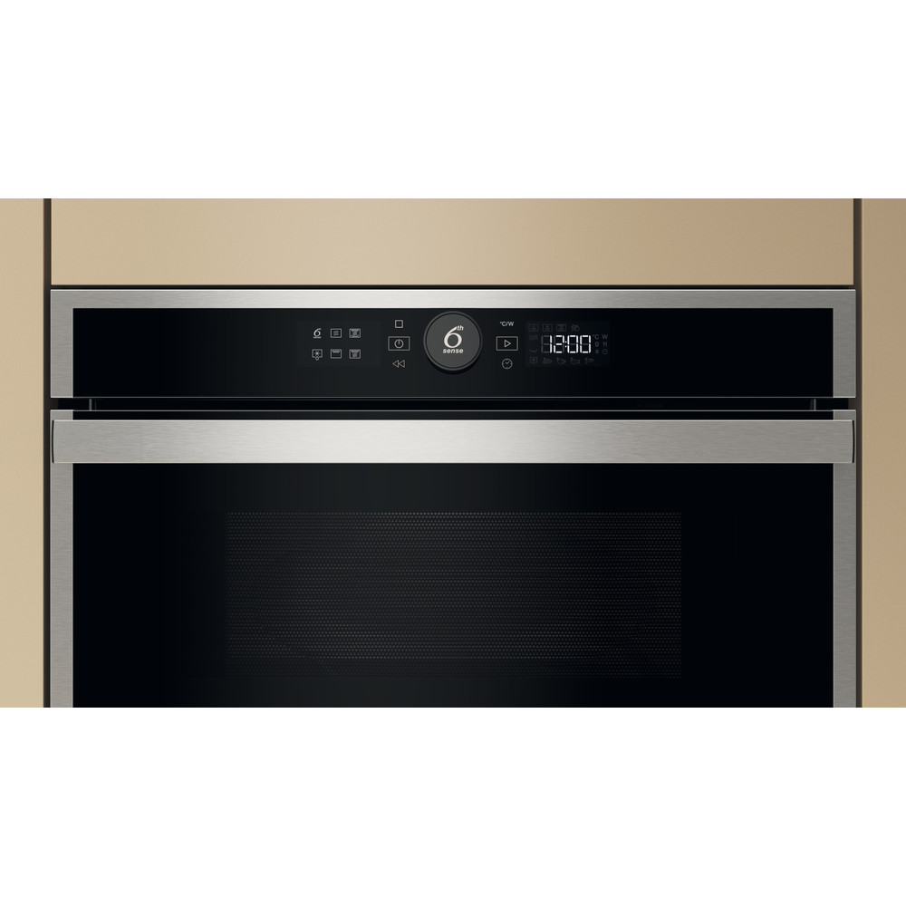 Whirlpool Four à micro-ondes Encastrable WMD44MX Stainless Steel Électronique 31 Micro-ondes + gril 1000 Control panel