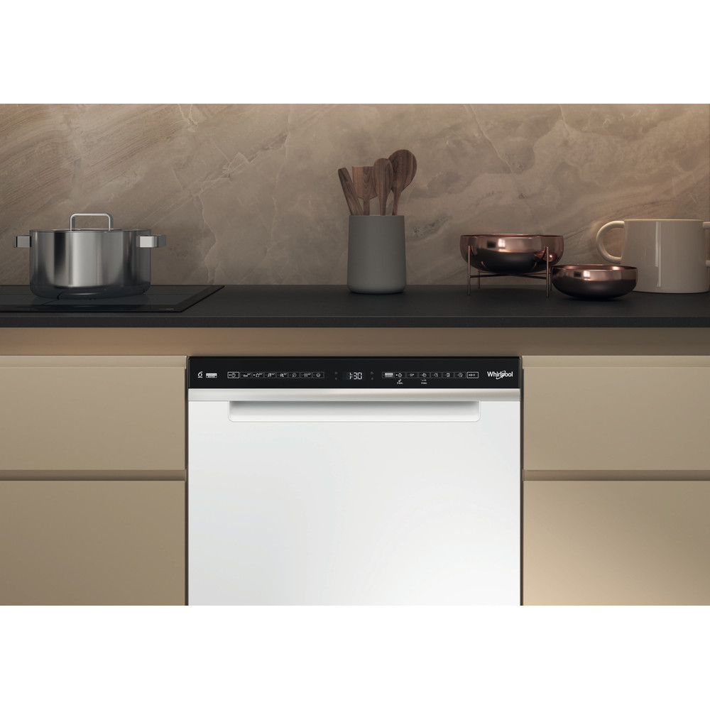 Whirlpool Diskmaskin Fristående W7U HS41 Underbyggd C Lifestyle control panel