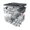 Whirlpool Dishwasher Free-standing WFO 3O41 PL X UK Free-standing A+++ Perspective
