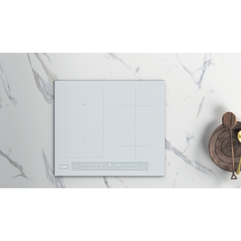 Whirlpool Варильна поверхня WL S5360 BF/W Білий Induction vitroceramic Lifestyle frontal