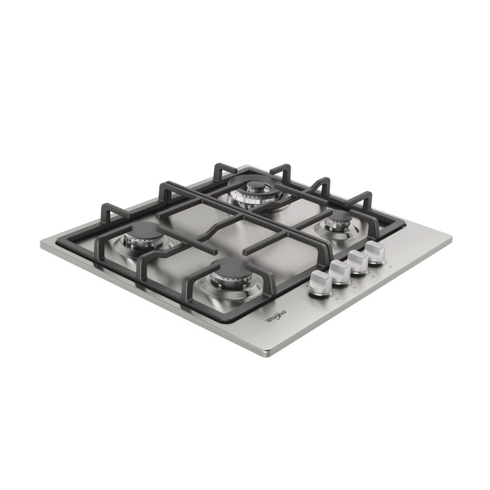 Whirlpool Varná deska TGML 661 IX R Nerez Plynová Perspective