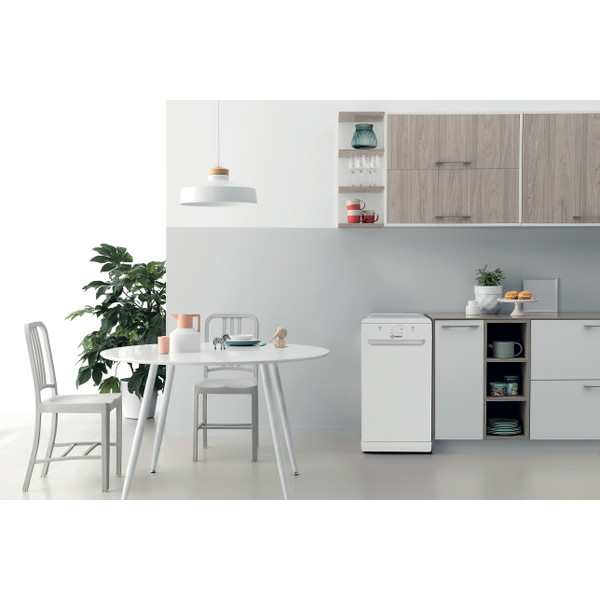 Indesit Dishwasher Free-standing IN2FE10CS90WUK Free-standing E Lifestyle frontal