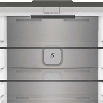 Whirlpool Kombinovaná chladnička s mrazničkou Volně stojící WHG2 6514 XK6E ARC 764 Manhattan Gray 4 doors Control panel