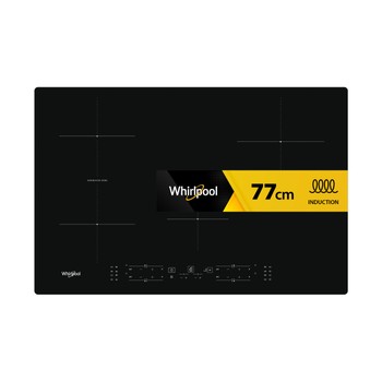 Whirlpool Kookplaat WB B4877 NE Zwart Induction vitroceramic Frontal