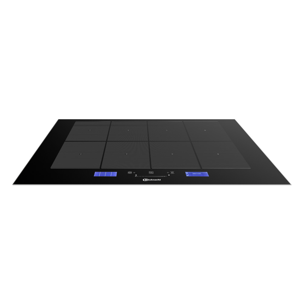 Bauknecht Table de cuisson CTAC 8780AFS AL Noir Induction vitroceramic Frontal top down