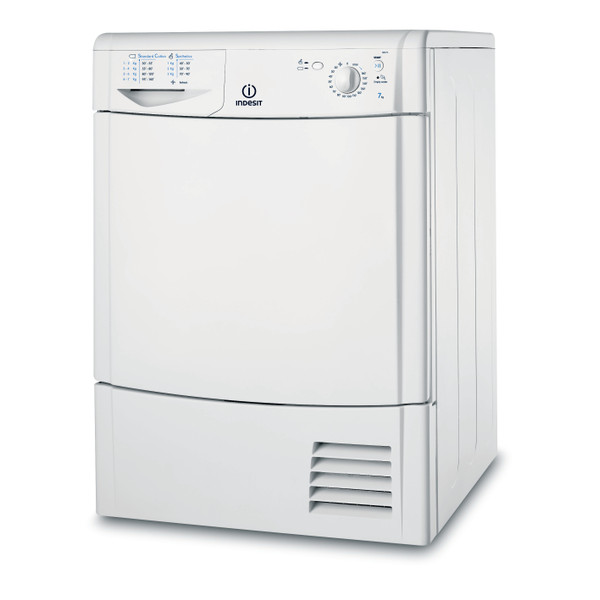 Indesit Dryer IDC 75 (GCC) White Perspective