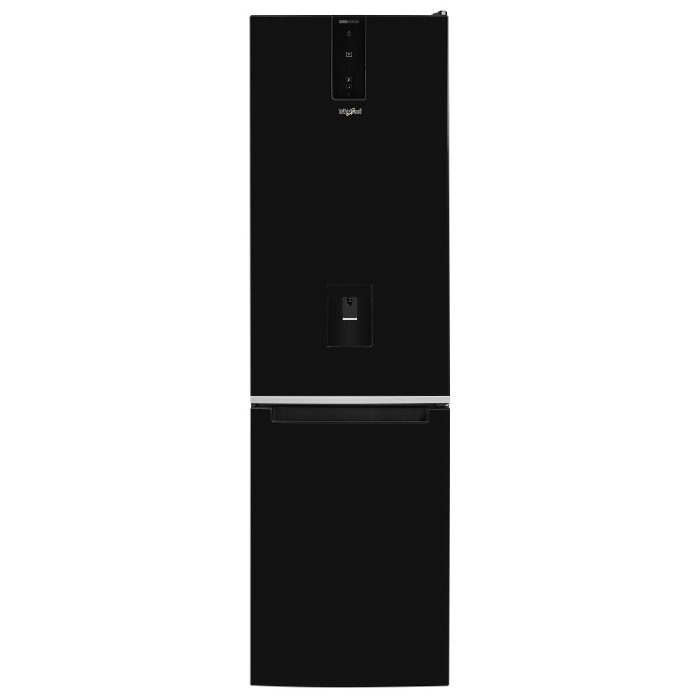 Whirlpool Hűtő/fagyasztó kombináció Szabadonálló W7 921O K AQUA Fekete 2 doors Frontal