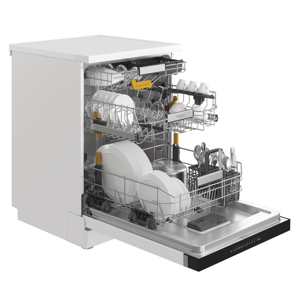 Whirlpool Lave-vaisselle Pose-libre W8F HS61W Pose-libre A Lifestyle perspective open