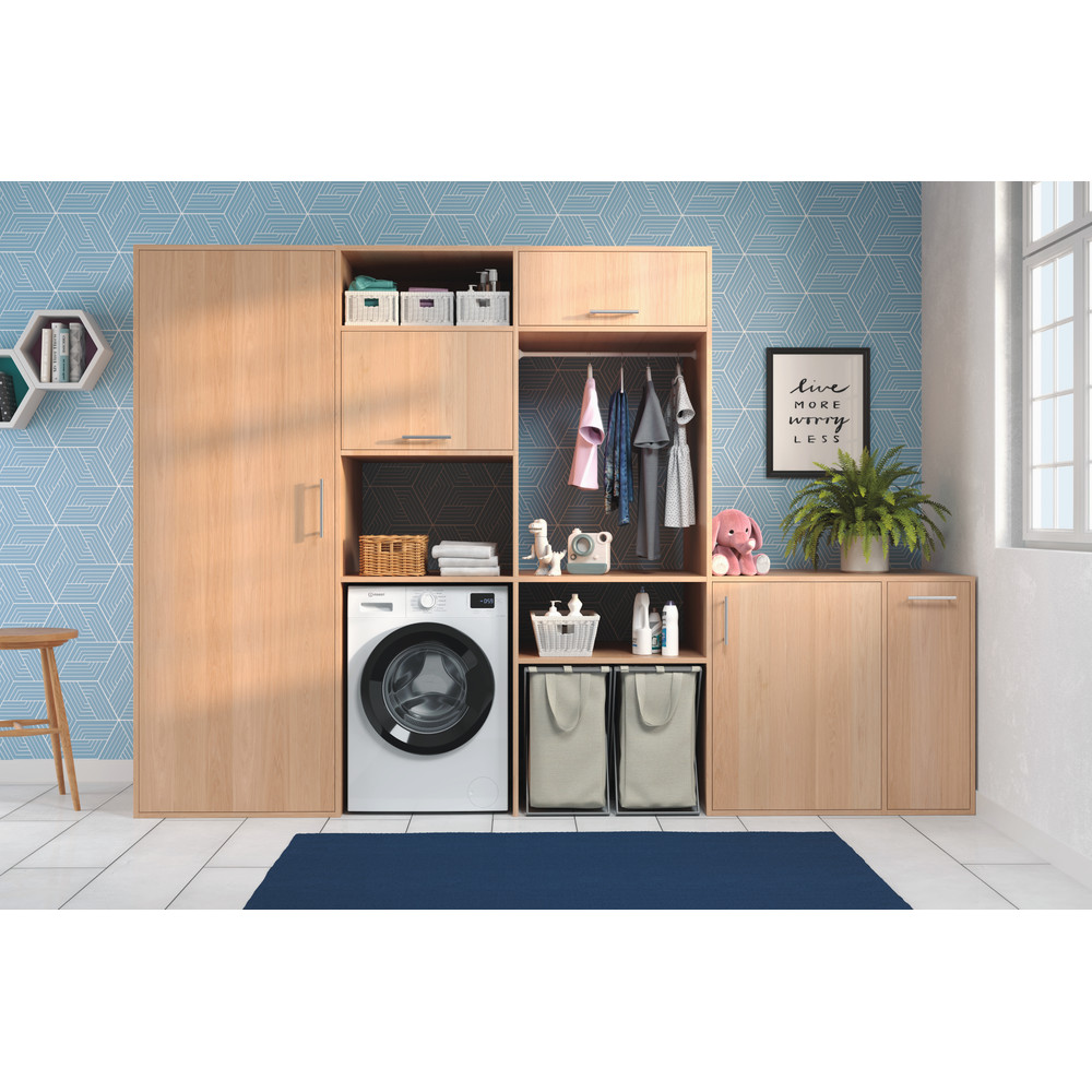 Indesit Πλυντήριο ρούχων Ελεύθερο IM 1064B MY TIME EE Λευκό Front loader A Lifestyle frontal