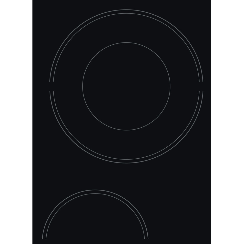 Hotpoint_Ariston Печка HR 615 C Черно Radiant vitroceramic Heating element