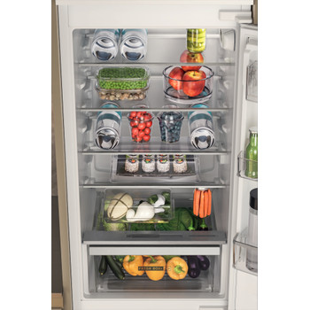 Whirlpool Hűtő/fagyasztó kombináció Beépíthető WHC18D031C1 Fehér 2 doors Drawer