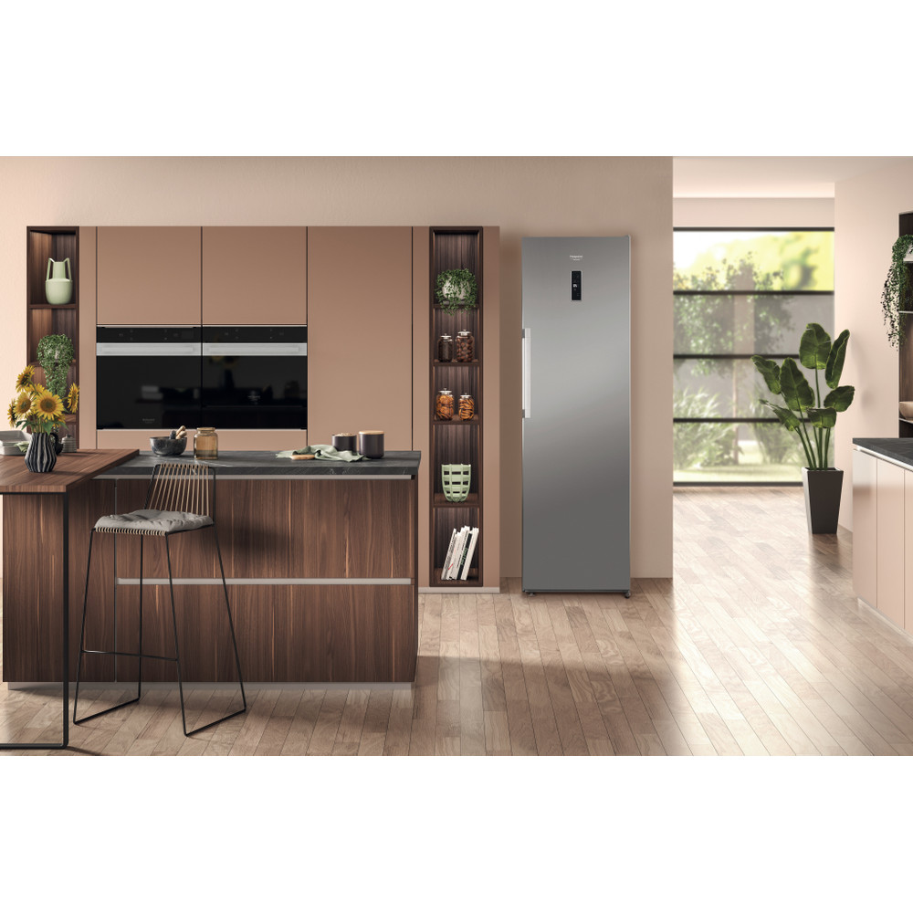 Hotpoint_Ariston Frigorífico Livre Instalação SH8 2D XFD Optic Inox Lifestyle frontal
