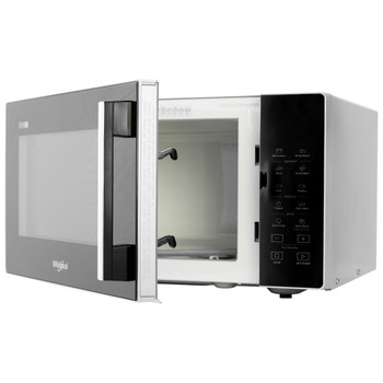 Whirlpool Microgolfoven Vrijstaand MWP 251 SB Zwart Elektronisch 25 Alleen microgolven 900 Perspective open