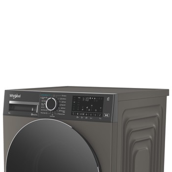 Whirlpool Maşină de spălat rufe Independent WAM 09GBC EE Manhattan Grey Încărcare frontală A Lifestyle control panel