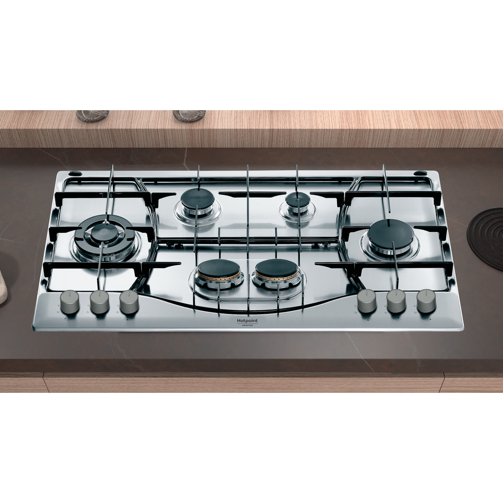 Ariston gas hob 6 gas burners PHN 962 TS IX A