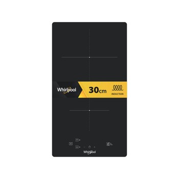 Whirlpool Koketopp WS Q0530 NE Svart Induction vitroceramic Frontal