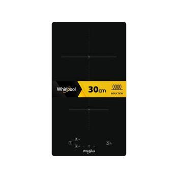 Whirlpool Placa WS Q0530 NE Preto Induction vitroceramic Frontal