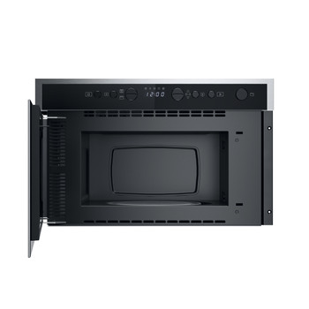 Whirlpool Microondas Encastre WMN464BX Acero inoxidable Electrónico 22 MW + Función Grill 750 Frontal open