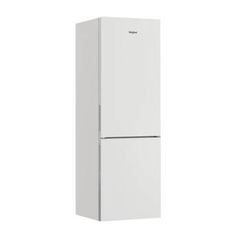 Whirlpool Kombinerat kylskåp/frys Fristående WHKS 1401 W4E White 2 doors Perspective