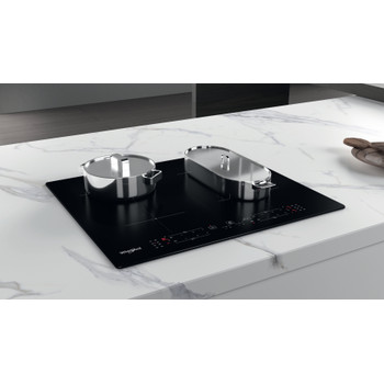 Whirlpool Főzőlap WB B8360 NE Fekete Induction vitroceramic Lifestyle perspective
