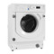 Indesit Washing machine Built-in BI WMIL 91485 UK White Front loader B Perspective