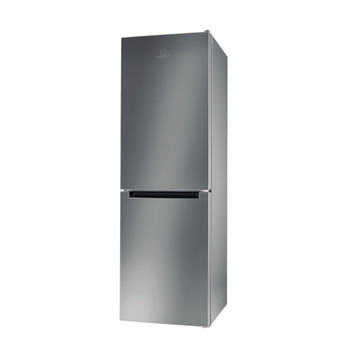 Indsit Racitor-congelator combinat Independent LI8 SN2E X Silver 2 doors Perspective