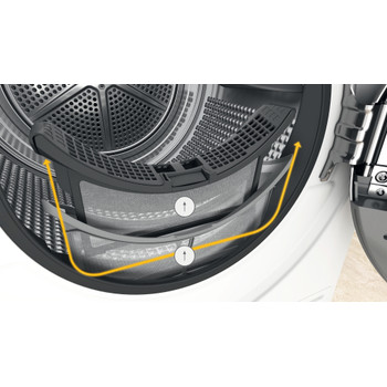 Whirlpool Sušička FFT M11 9X3BXY EE Bílá Filter