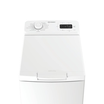 Indesit Перална машина Свободностоящи TI5513EMTEE Бял Модел с горно зареждане C Control panel