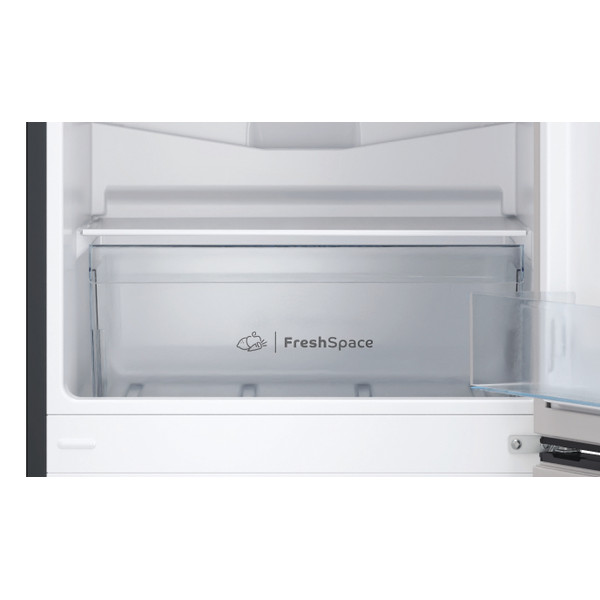 Indesit Fridge-Freezer Combination Free-standing IB55 532 B UK Black 2 doors Drawer