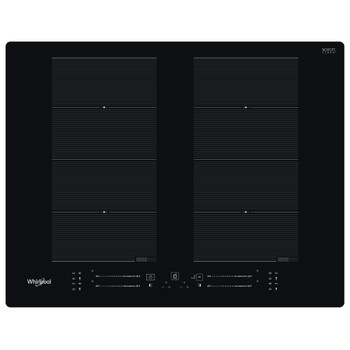 Whirlpool Table de cuisson WF S8865 NE Noir Induction vitroceramic Frontal