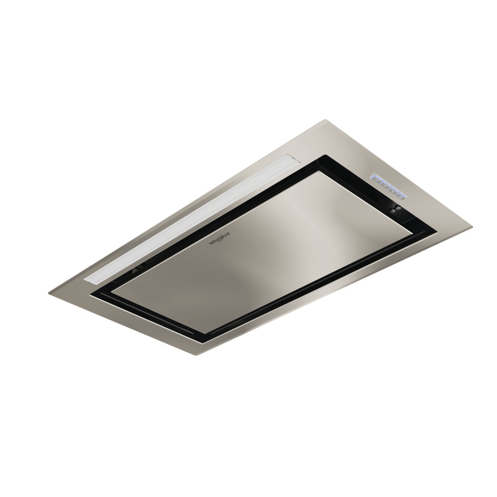 Whirlpool Exaustor Encastre WCT3 64 FLB X Inox Encastre Mecânico Perspective