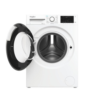 Whirlpool Lave-linge Pose-libre WAM 87W BE Blanc Frontal A Frontal open