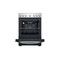 Indesit Cucina con forno a doppia cavità IS67V5PCX/E Inox Elettrico Frontal open