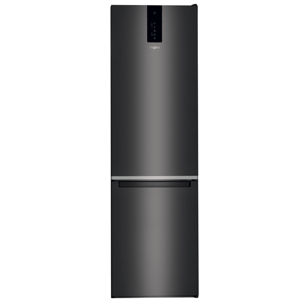 Whirlpool Холодильник з нижньою морозильною камерою. Соло W9 931A KS Чорний/Нержавіюча сталь 2 двері Frontal