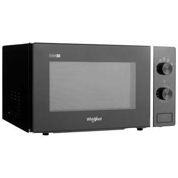 Whirlpool Мікрохвильова піч Соло MWP 101 B Чорний Механічне 20 Мікрохвильова піч 700 Perspective