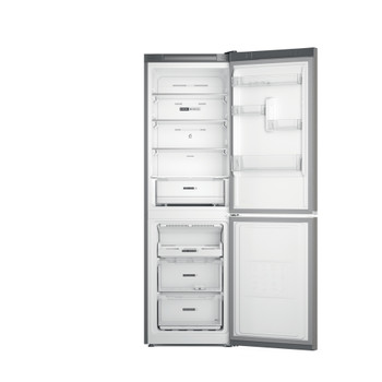Whirlpool Холодильник з нижньою морозильною камерою. Соло W7X 81O OX 0 Optic Inox 2 двері Frontal open