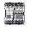 Whirlpool Dishwasher Built-in WIC 3C33 PFE UK Full-integrated D Frontal