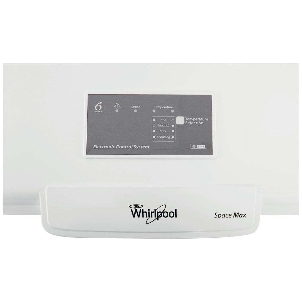 Whirlpool Congelador Libre instalación WHE39352 FO Blanco Control panel