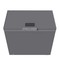 Whirlpool Фризер Свободностоящи W3RHS19EG Сив Perspective