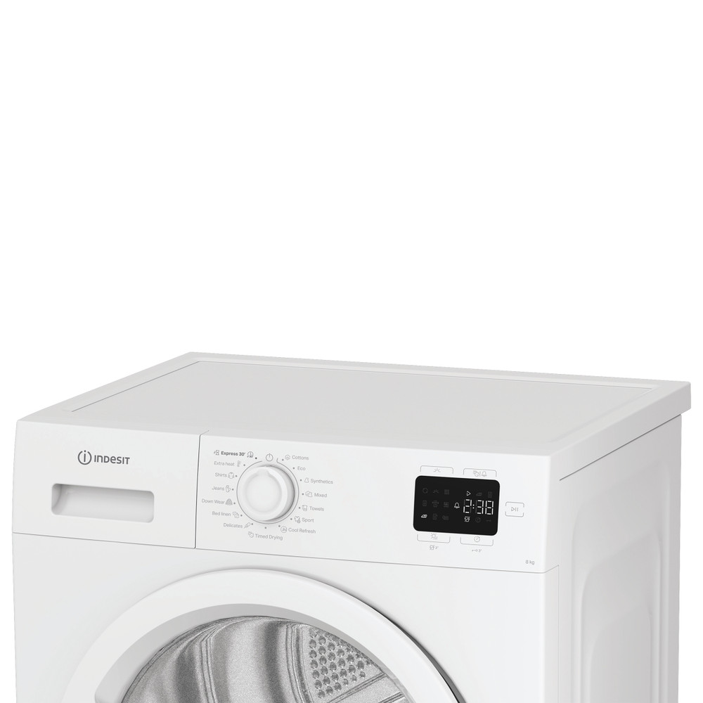 Indesit Στεγνωτήριο C YSD 83D WW EE Λευκό Lifestyle control panel