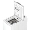 Indesit Перална машина Свободностоящи TI5513EMTEE Бял Модел с горно зареждане C Perspective open
