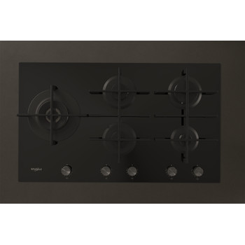 Whirlpool Table de cuisson GOWL 928/NB Noir GAS Lifestyle frontal